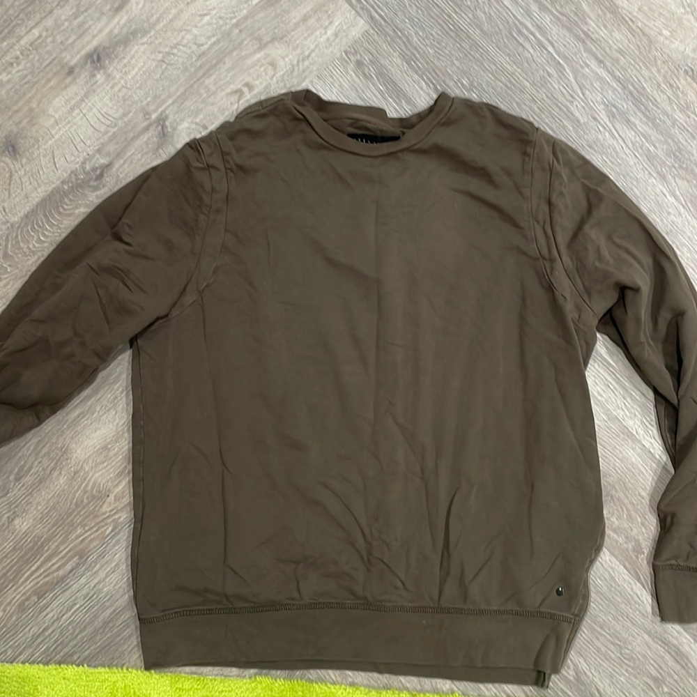 Allsaints L/S Mens Shirt with side zipper